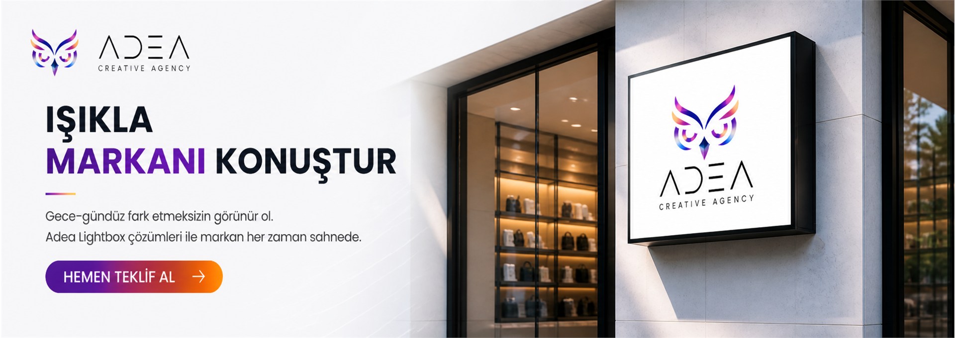 Işıkla markanı konuştur — Adea Lightbox çözümleri